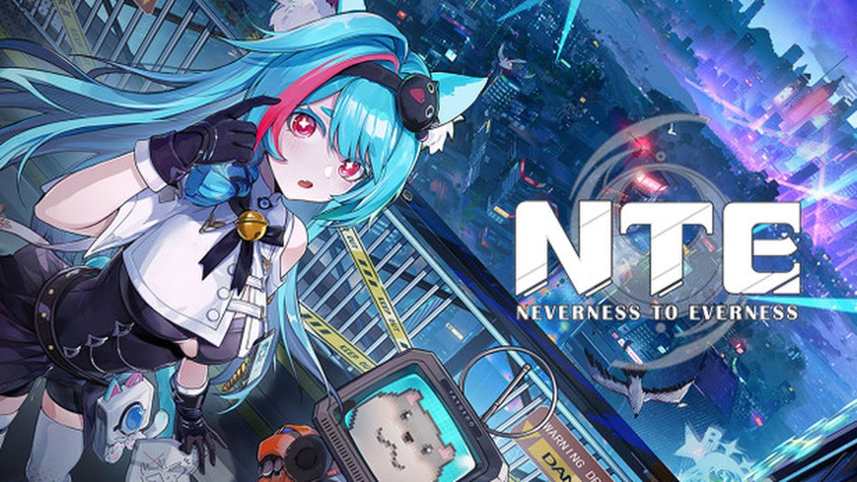 Key art for NTE: Neverness to Everness showing a character overlooking the city of Hethereau